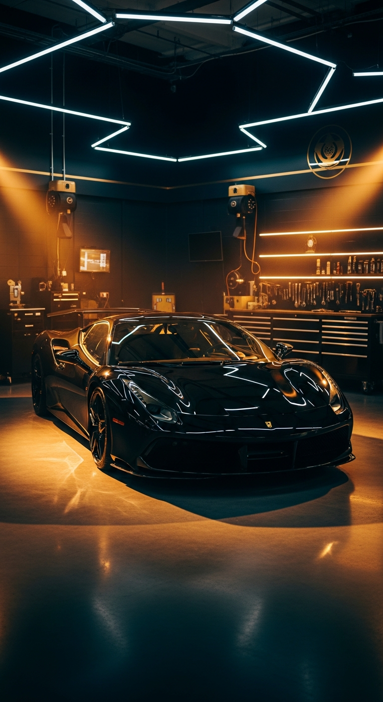 Professional Car Dealership Showroom